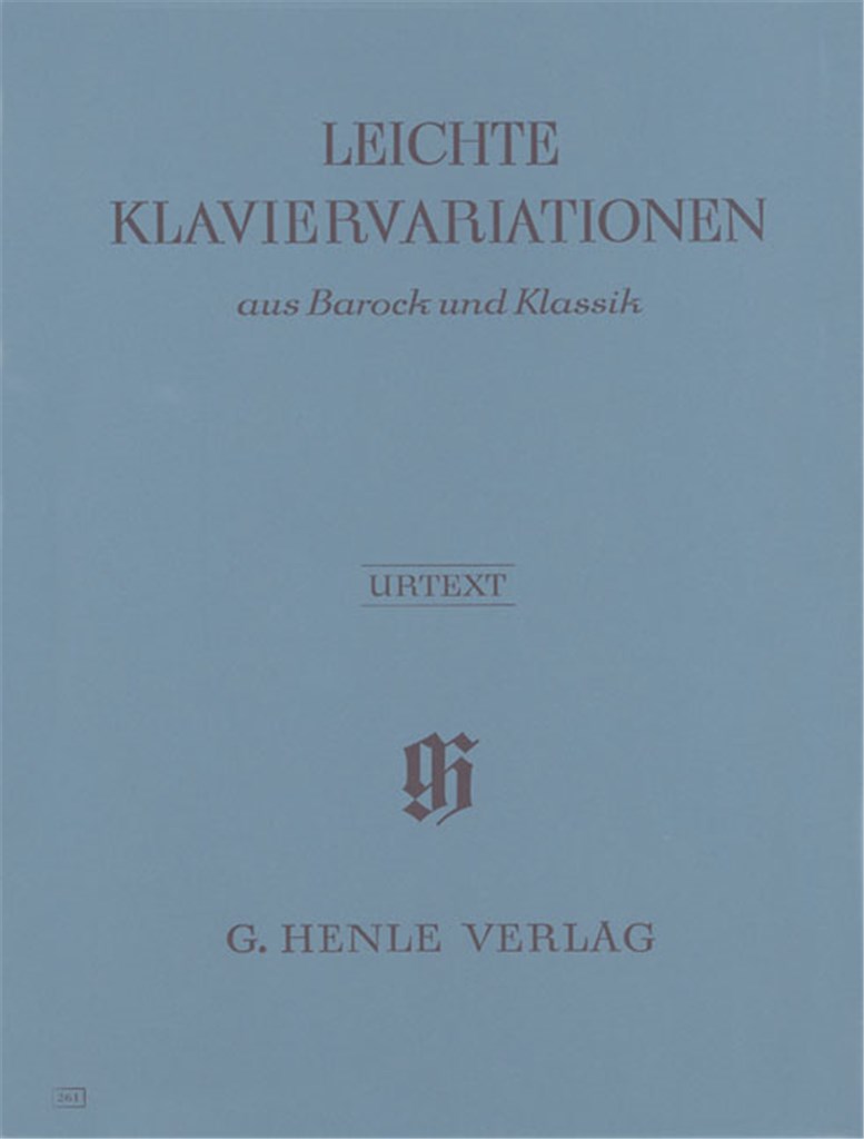 Leichte Klaviervariationen Aus Barock Und Klassik